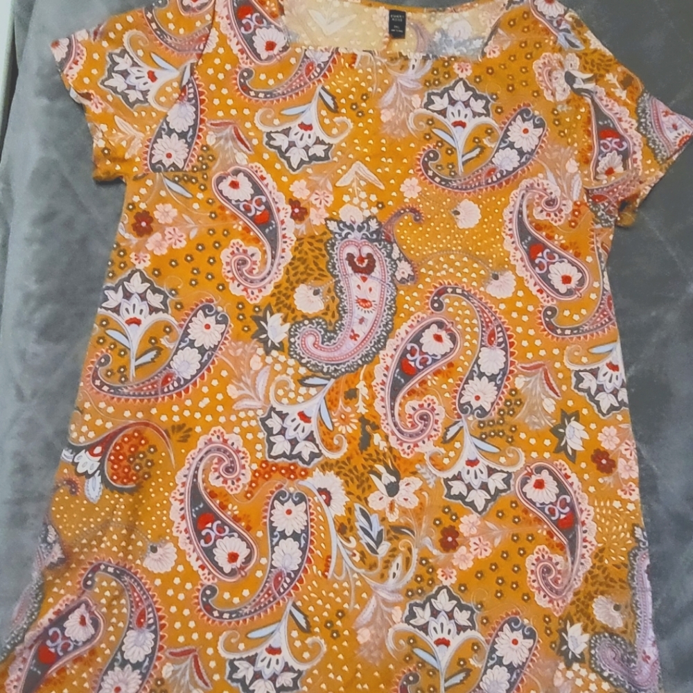 Emery Rose Dress with Side Pockets - 3X